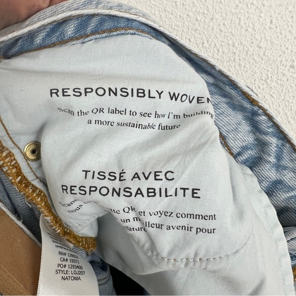 Frame Denim Le Garçon Distressed Boyfriend Light Wash Jeans National 31 - Picture 11 of 11